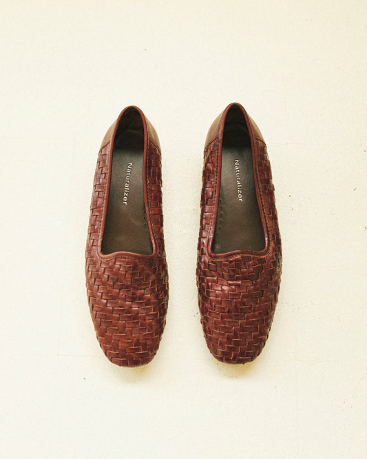 Woven Leather Loafers 6