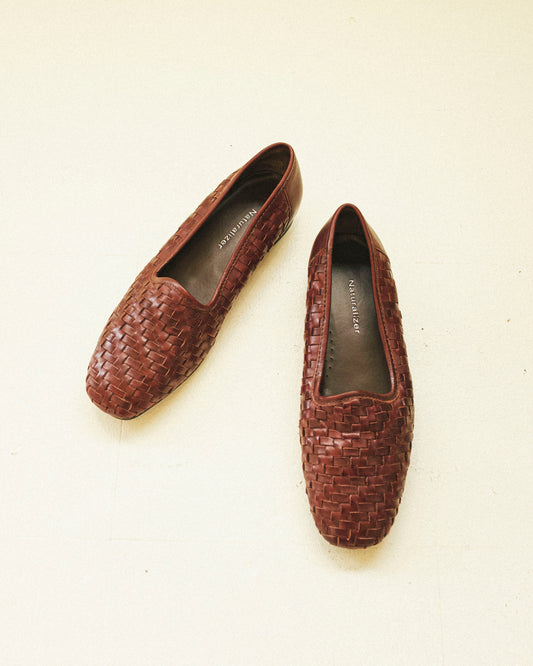 Woven Leather Loafers 6