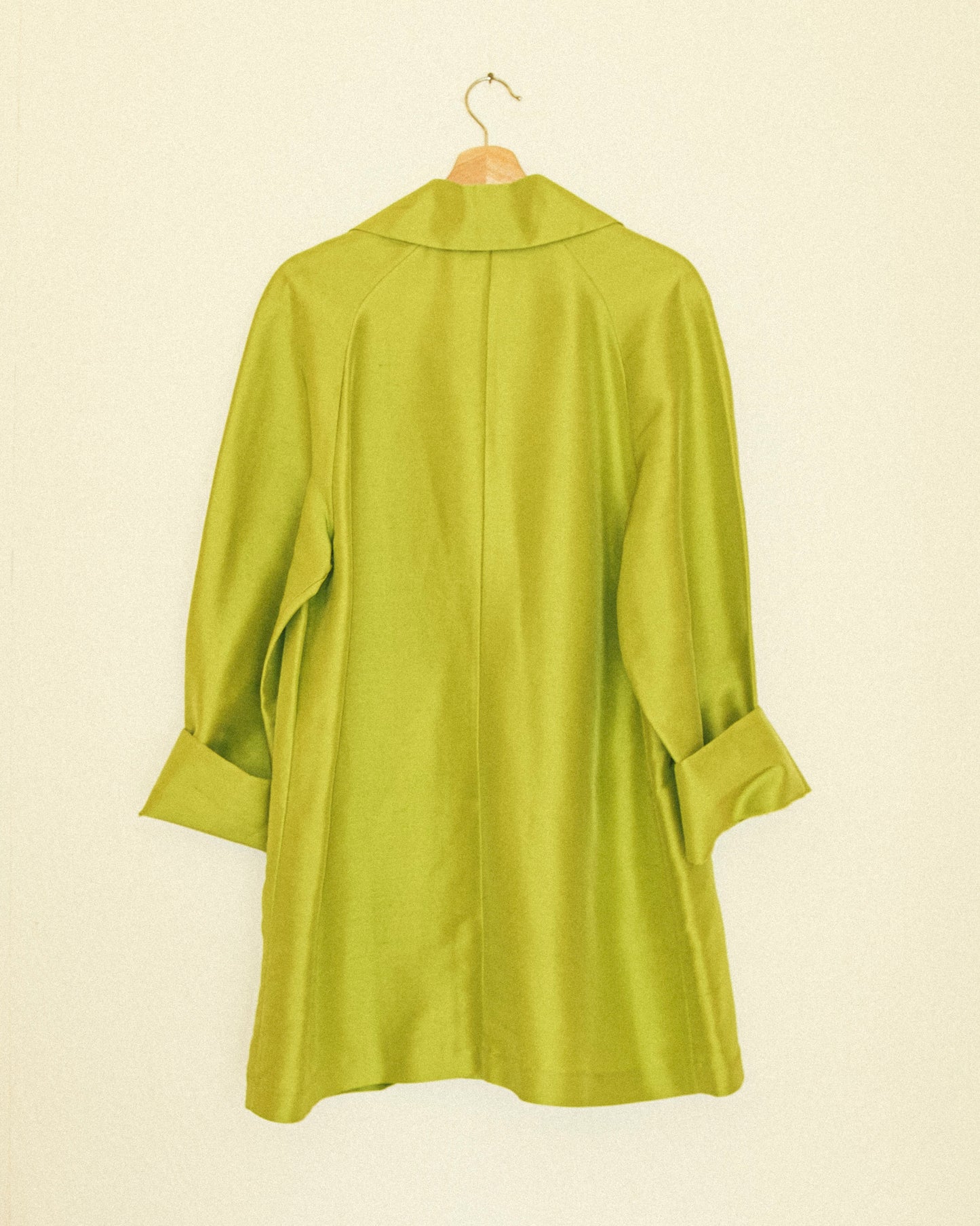 Chartreuse Silk Jacket