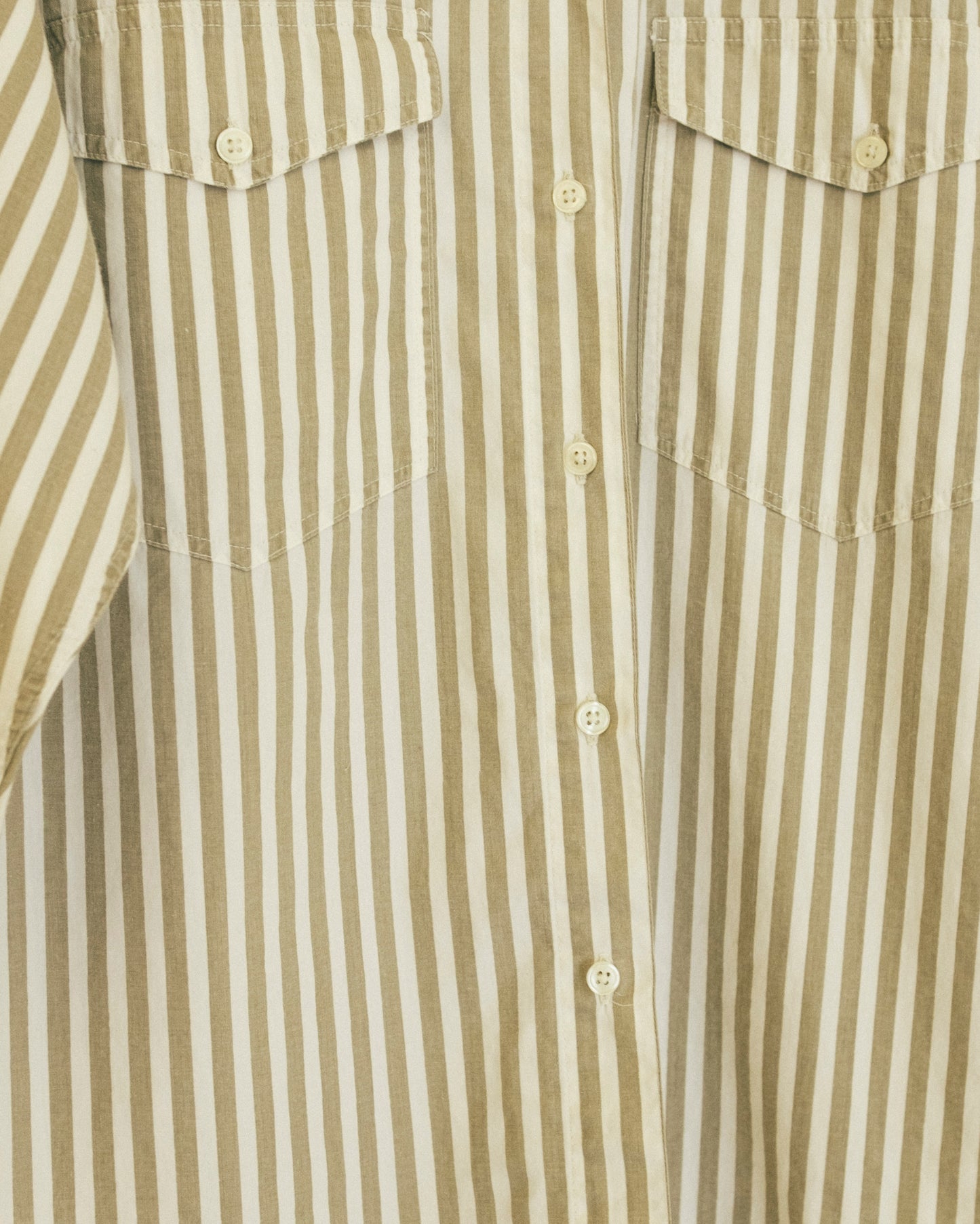 Neutral Stripe Button Up