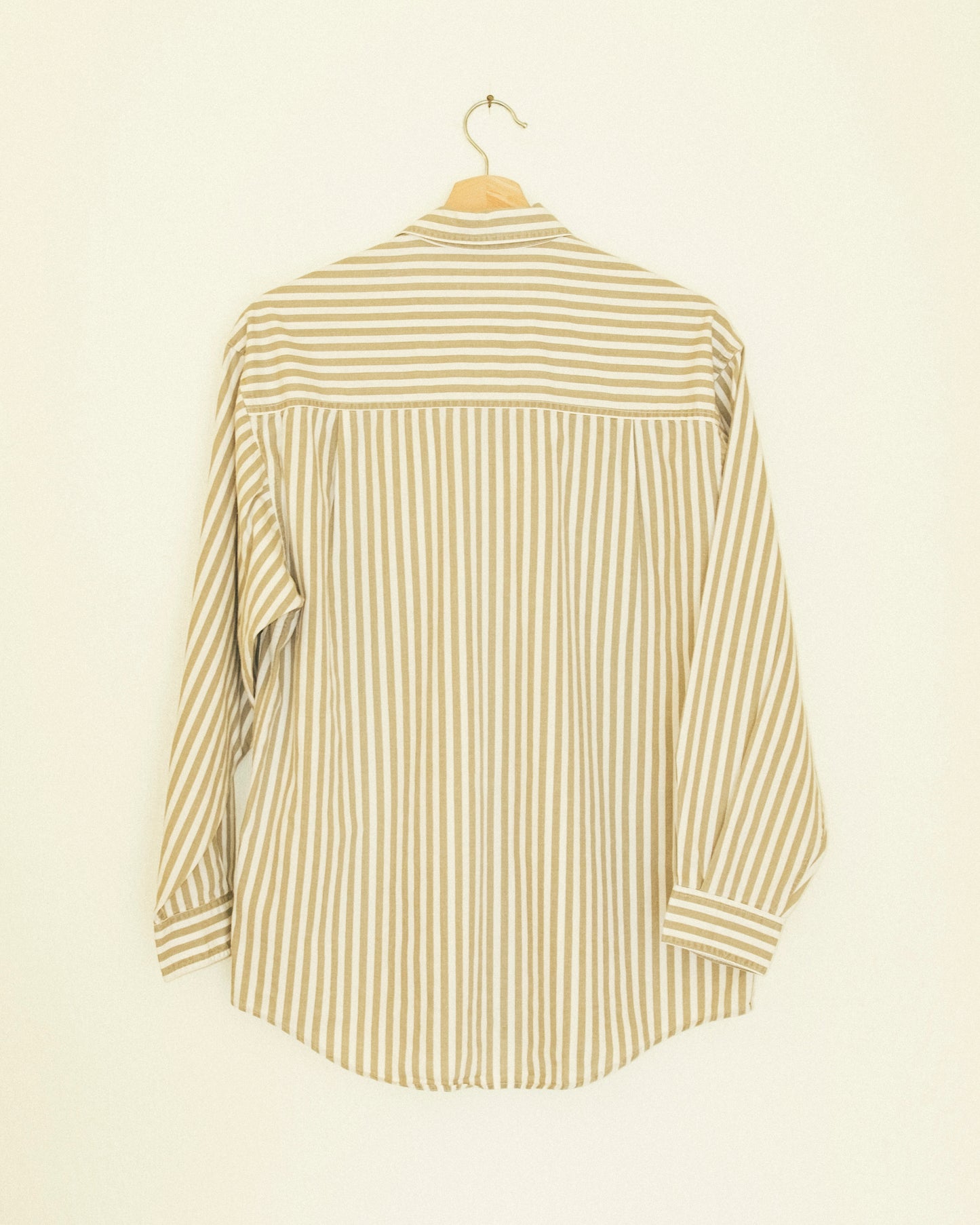 Neutral Stripe Button Up