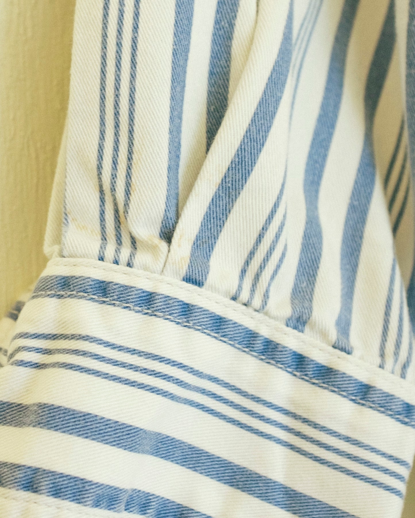 Striped Denim Button Up