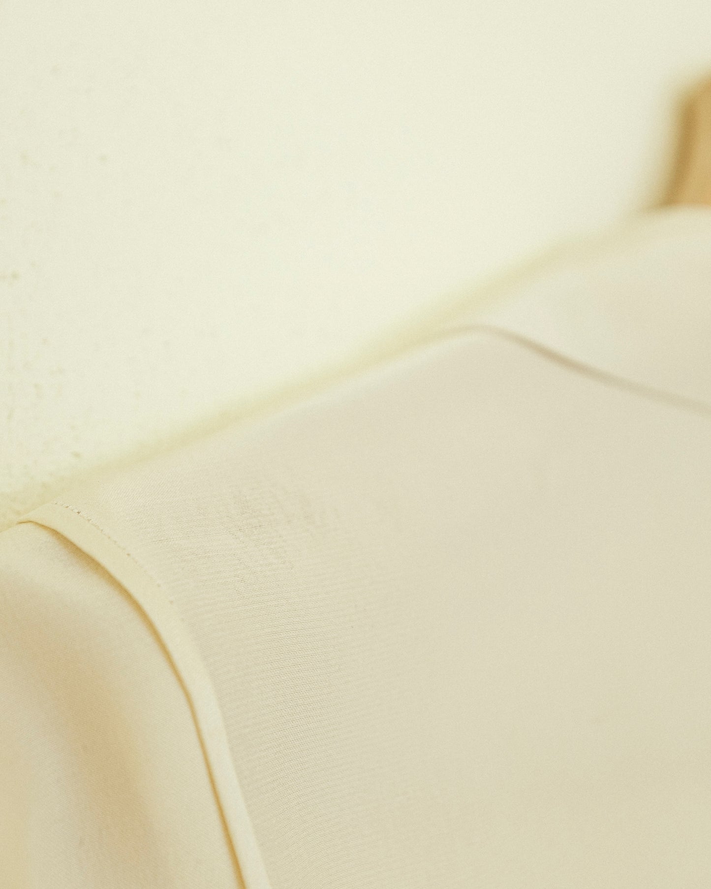 Creme Silk Blouse