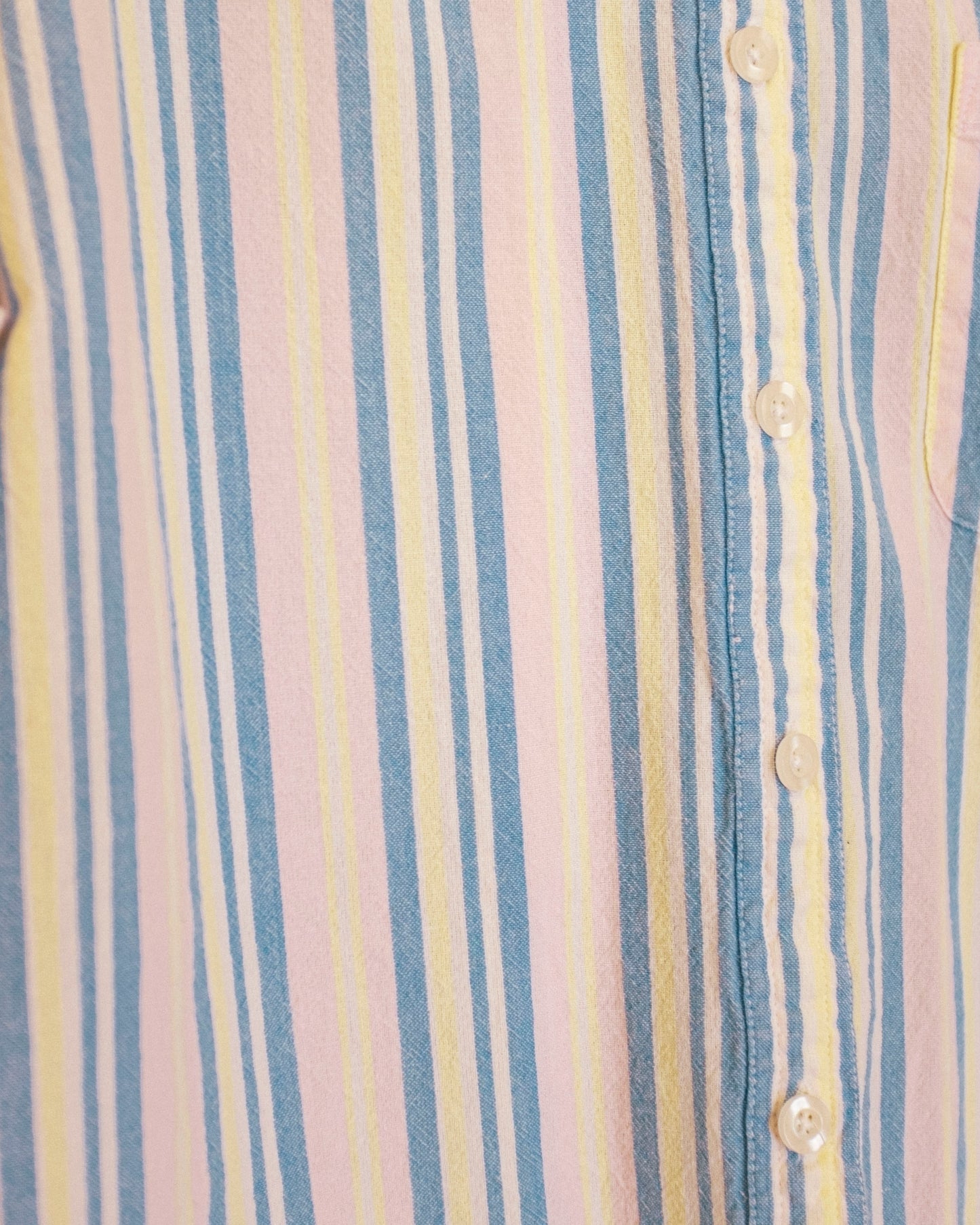 Summer Stripe Button Up