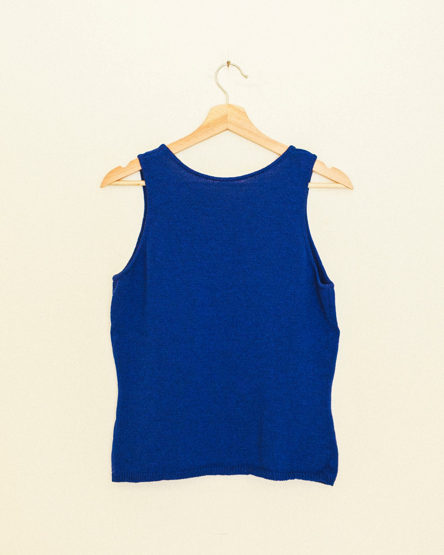 Cobalt Knit Tank