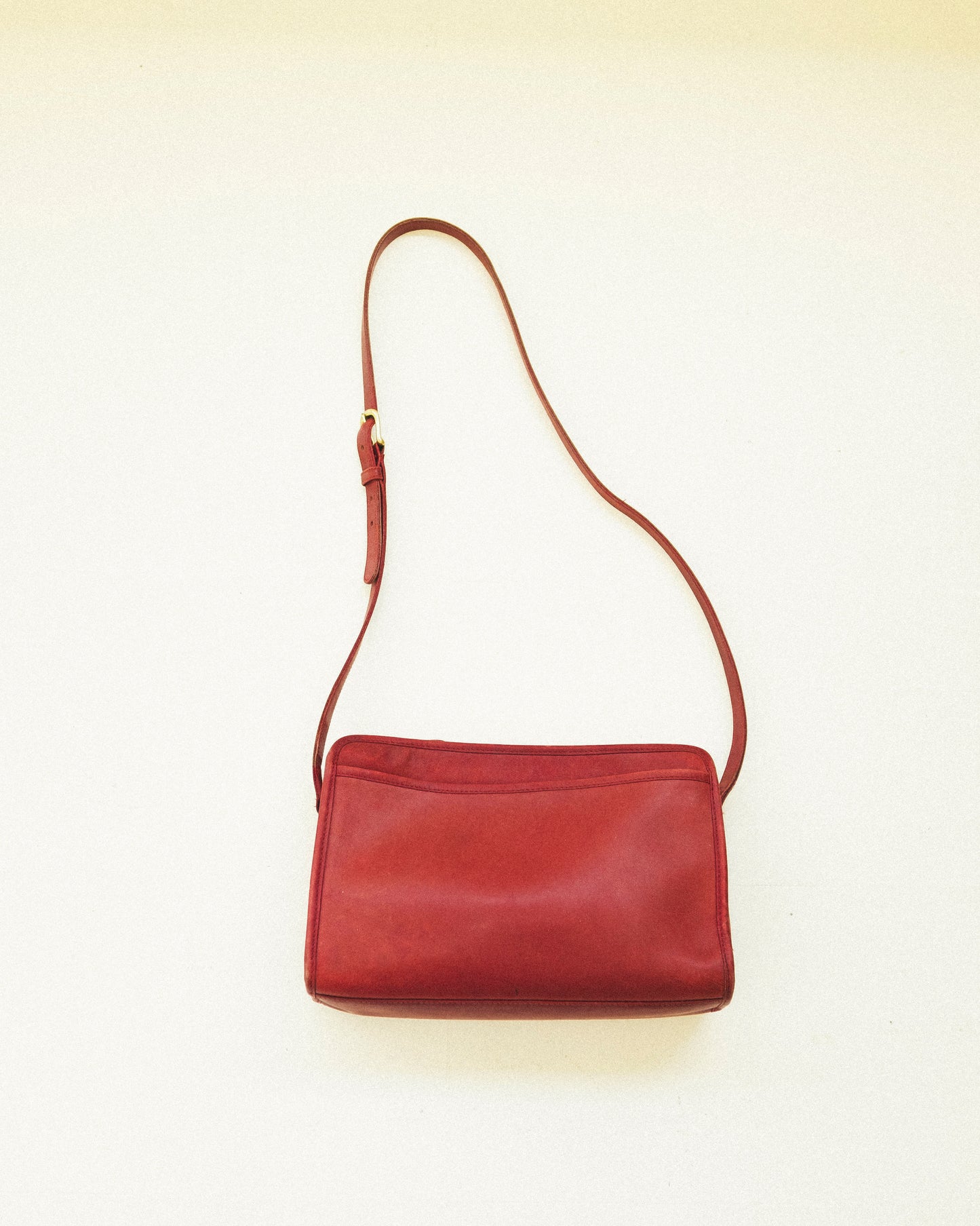 80's Red Coach Blazer Bag