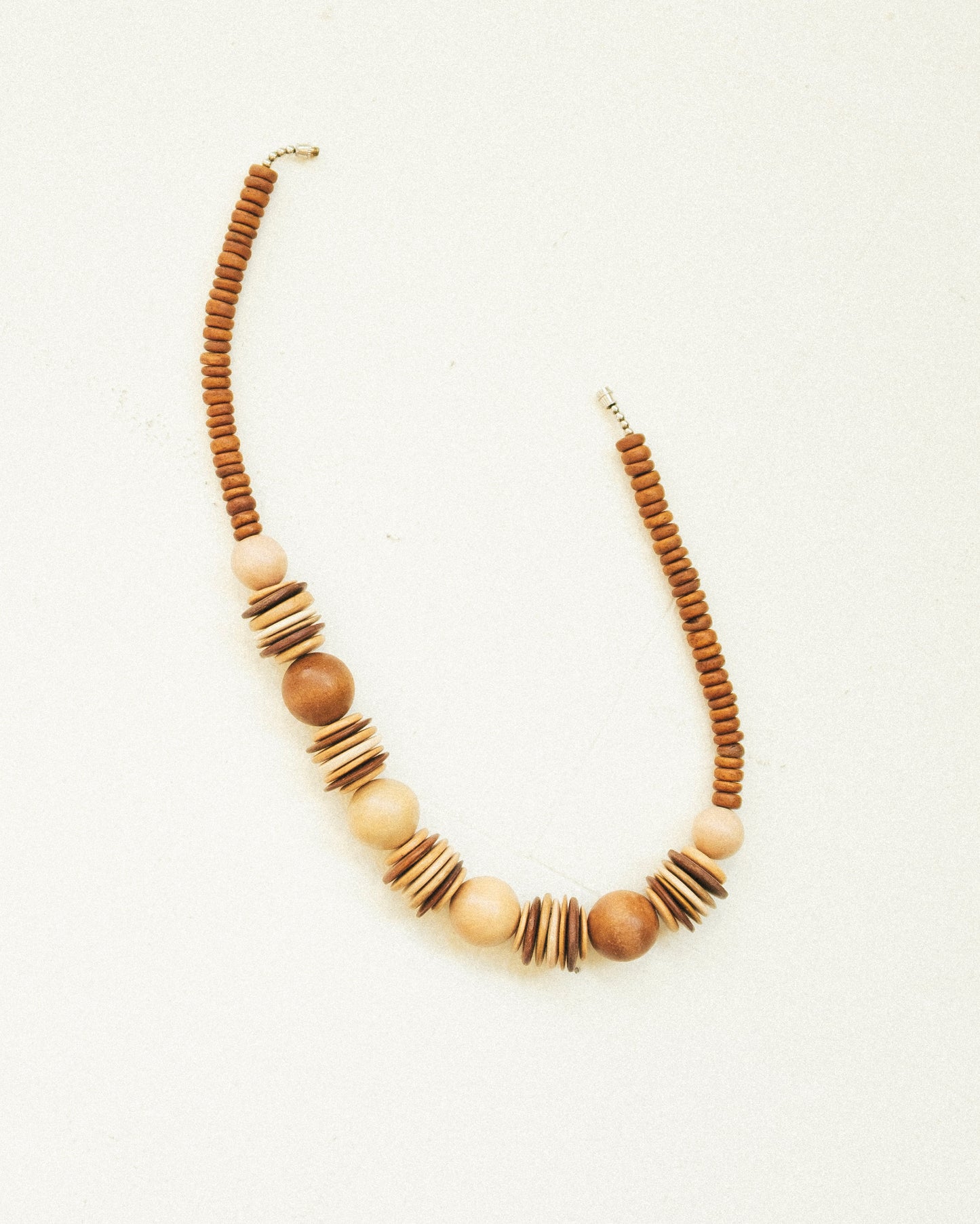 Wooden Sphere Necklace