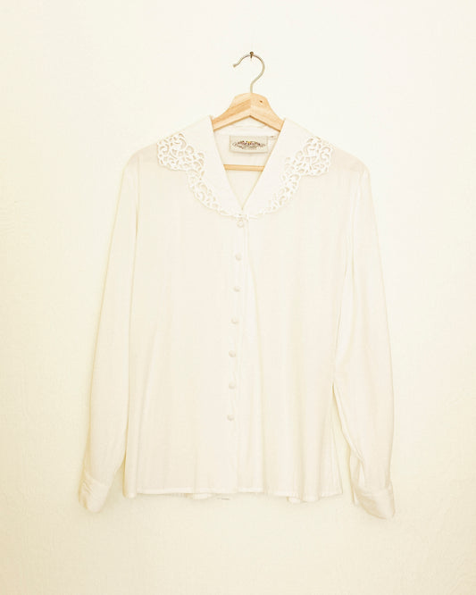 Lace Collar Shirt