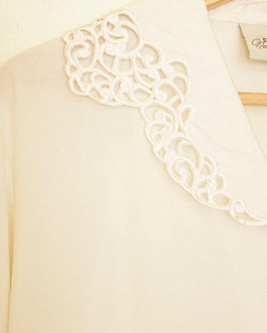 Lace Collar Shirt