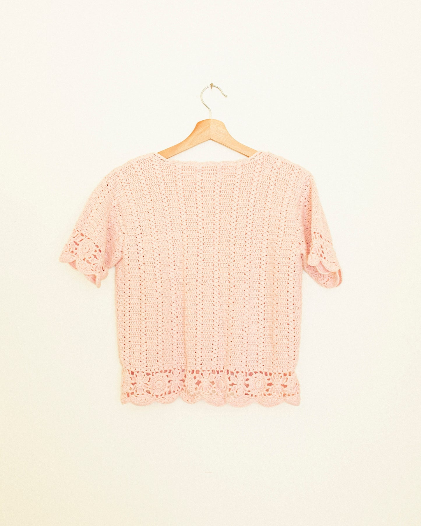 Pink Crochet Top