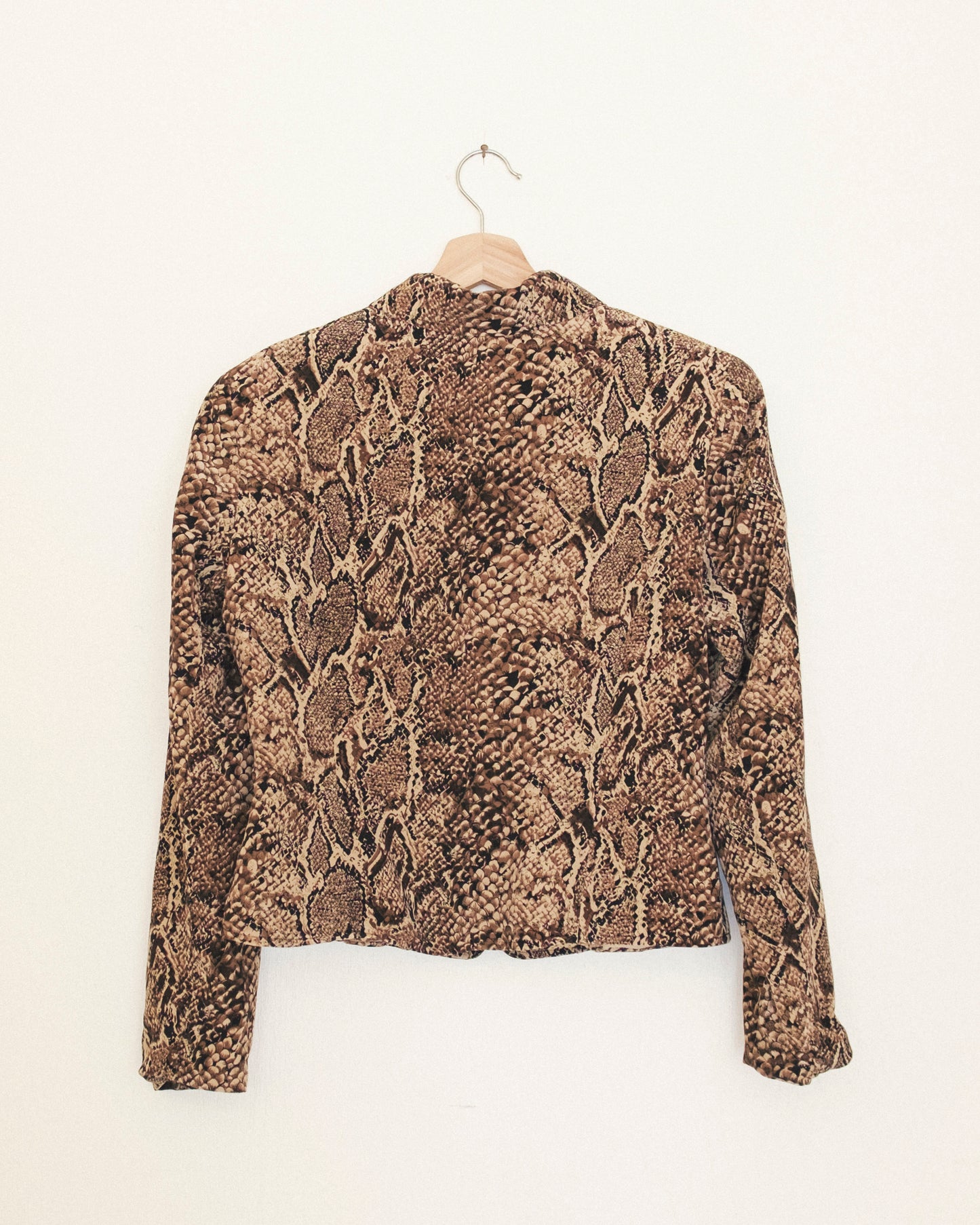 Python Crop Jacket