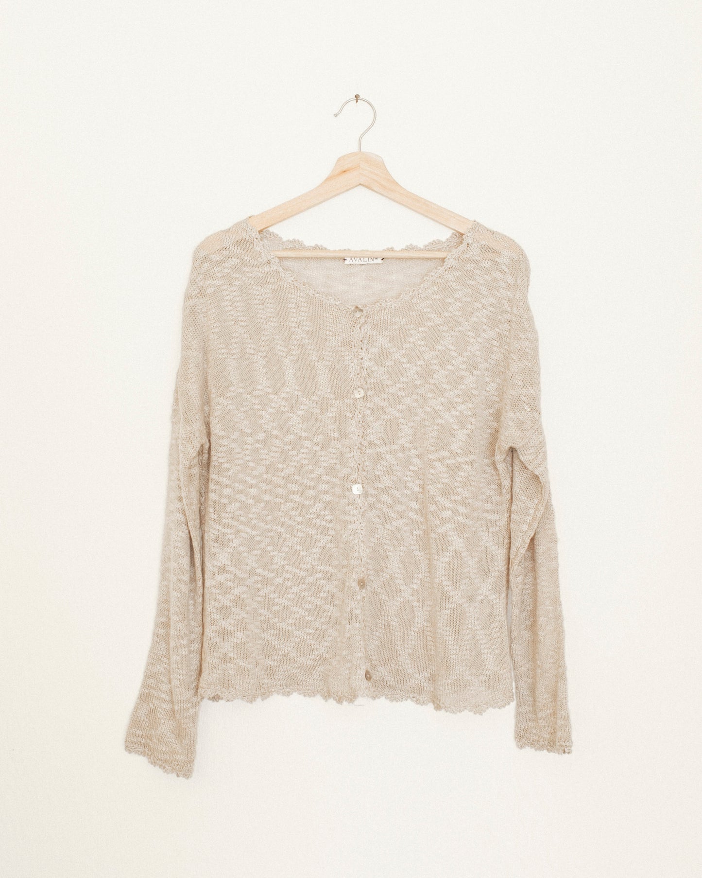 Whisper Grey Cardigan