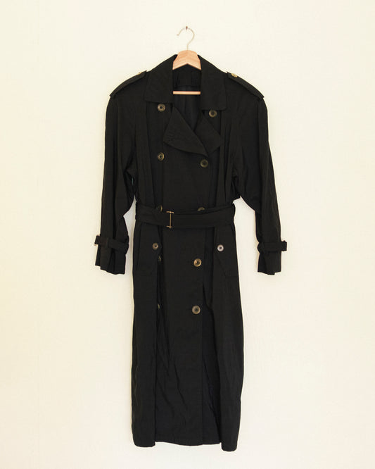 Noir Rain Trench