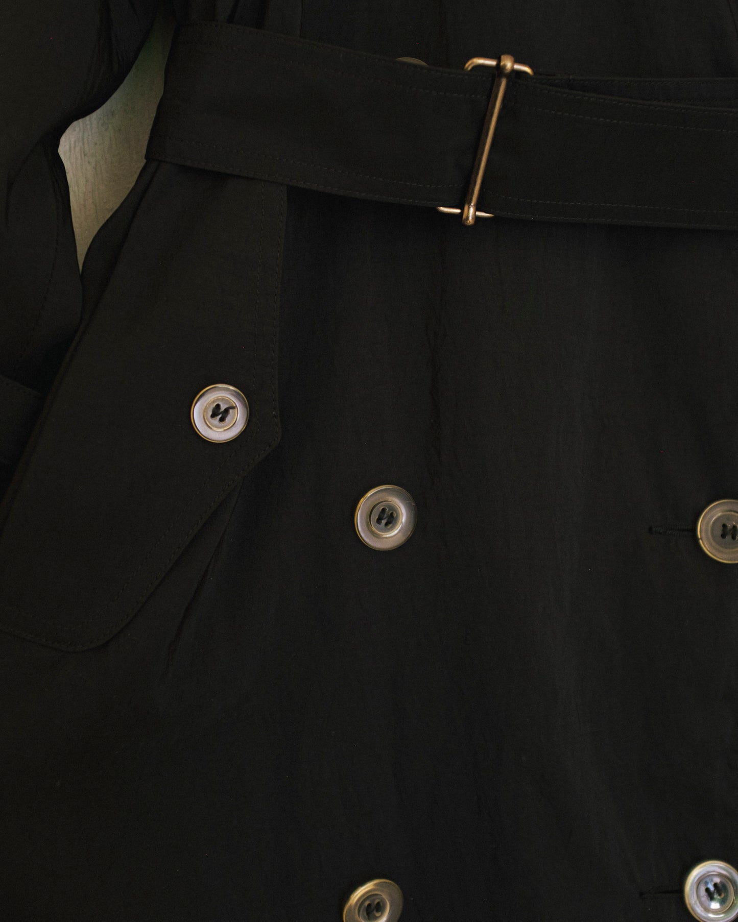 Noir Rain Trench