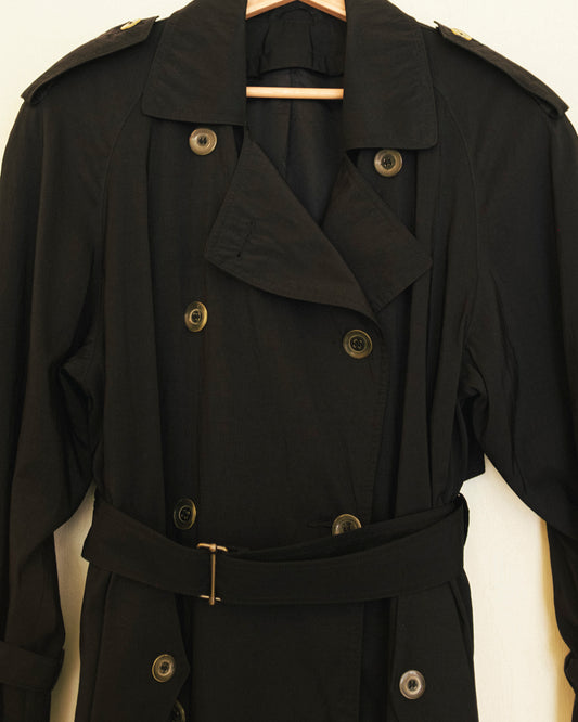 Noir Rain Trench