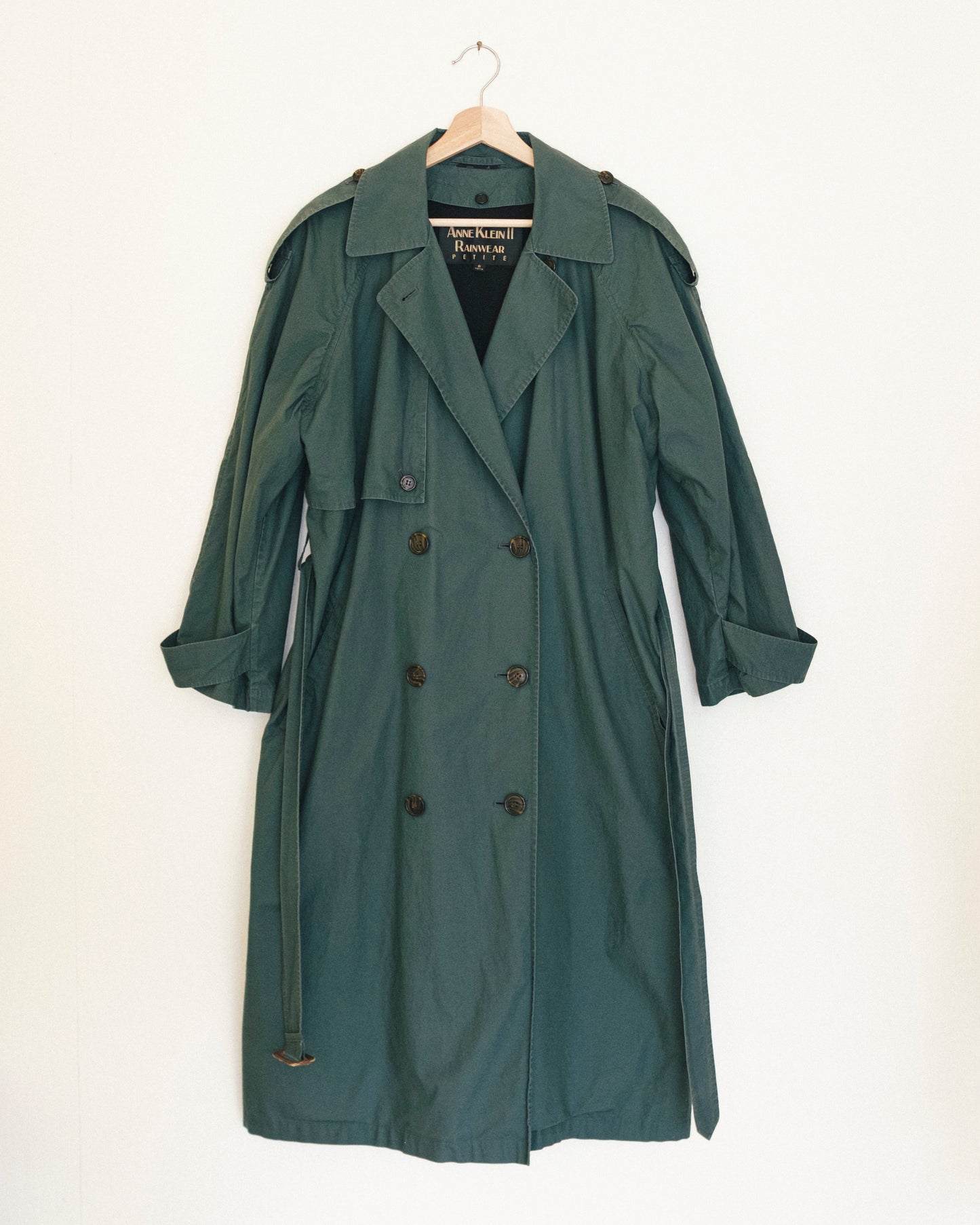 Green Trench Coat
