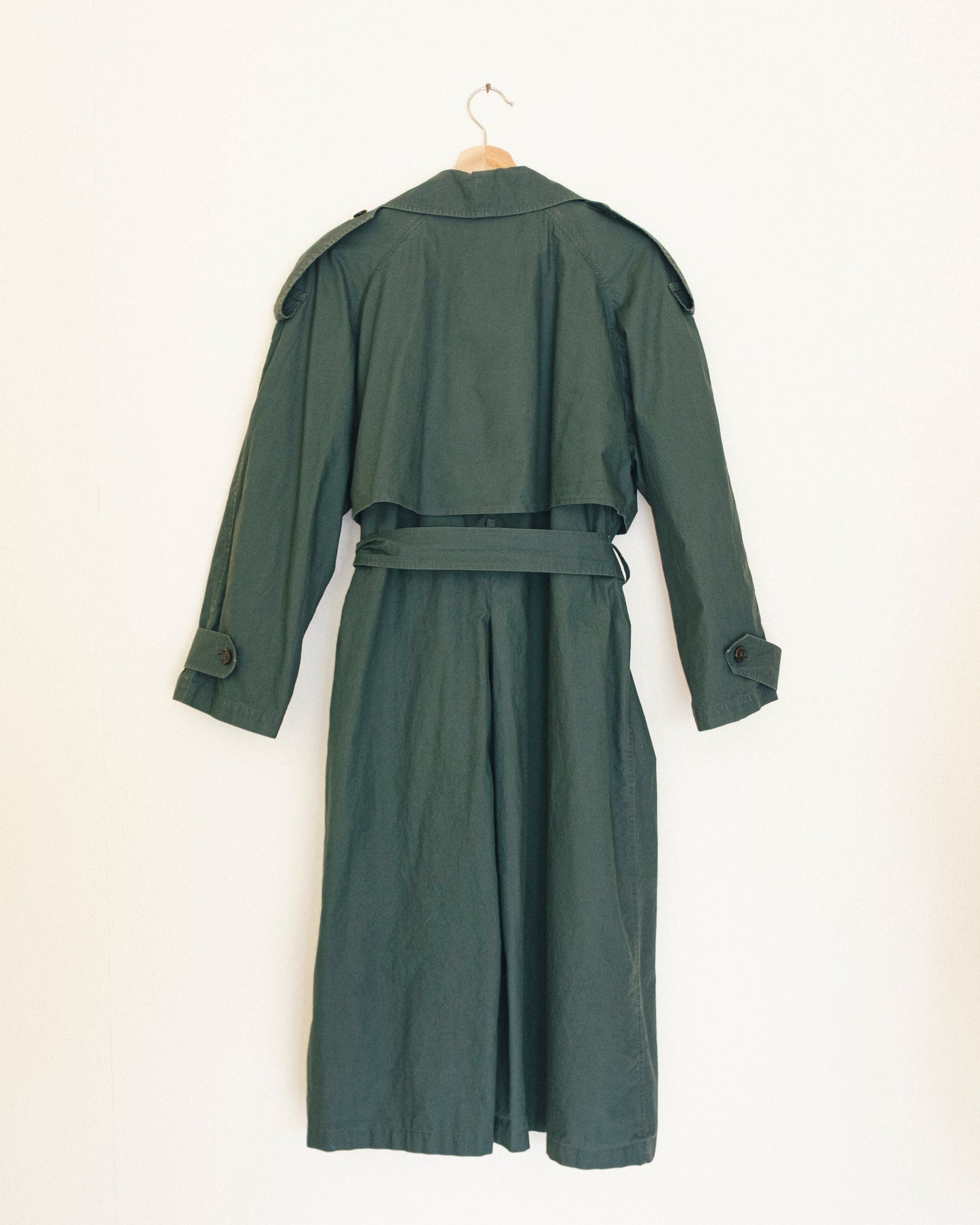 Green Trench Coat