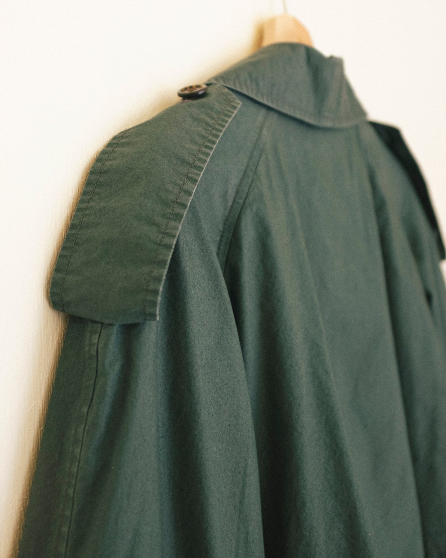 Green Trench Coat