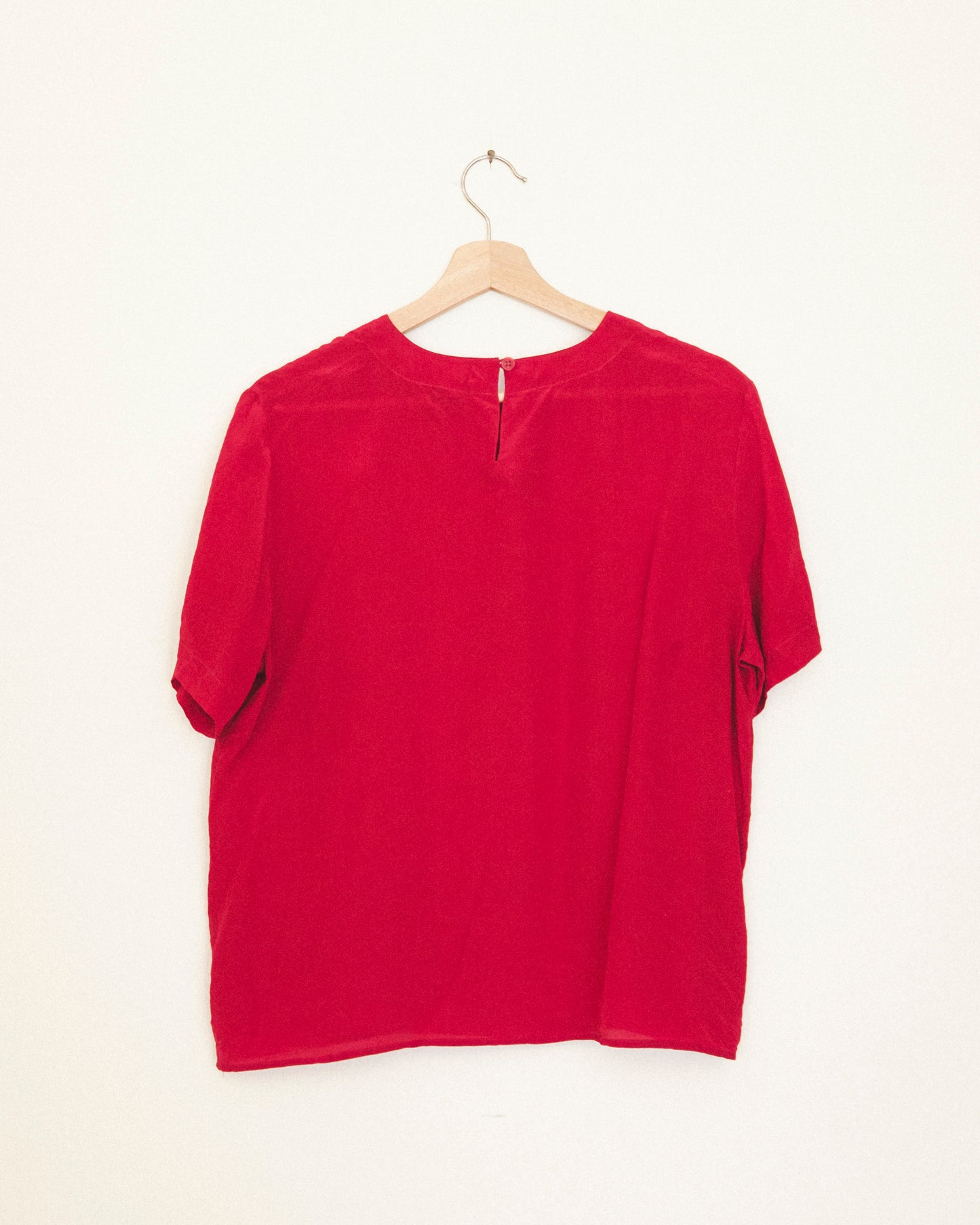 Rose Silk Tee