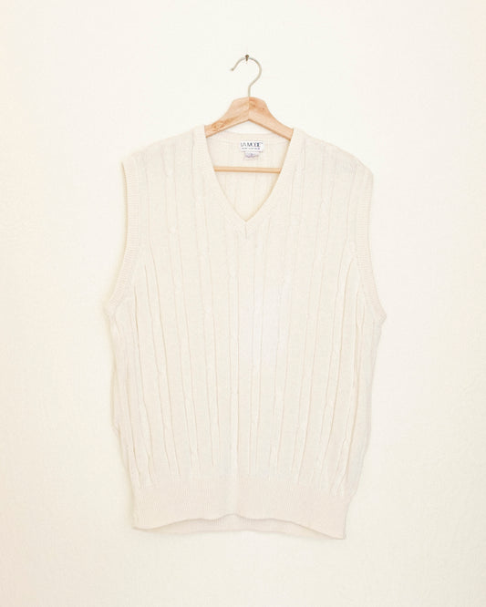 Ivory Sweater Vest
