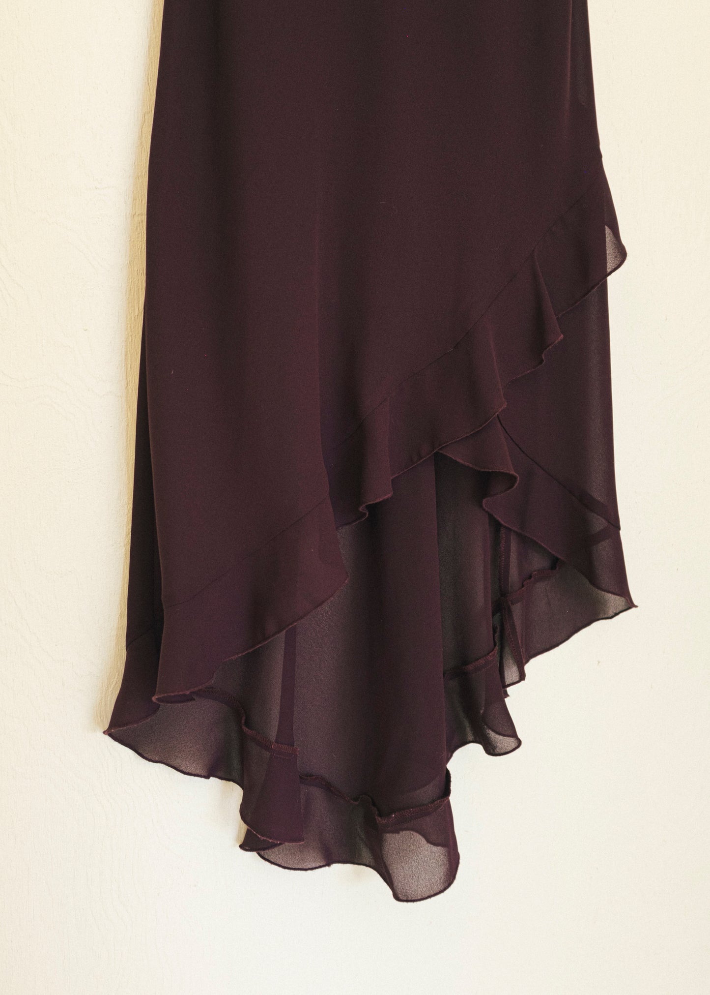 Cascade Chiffon Dress