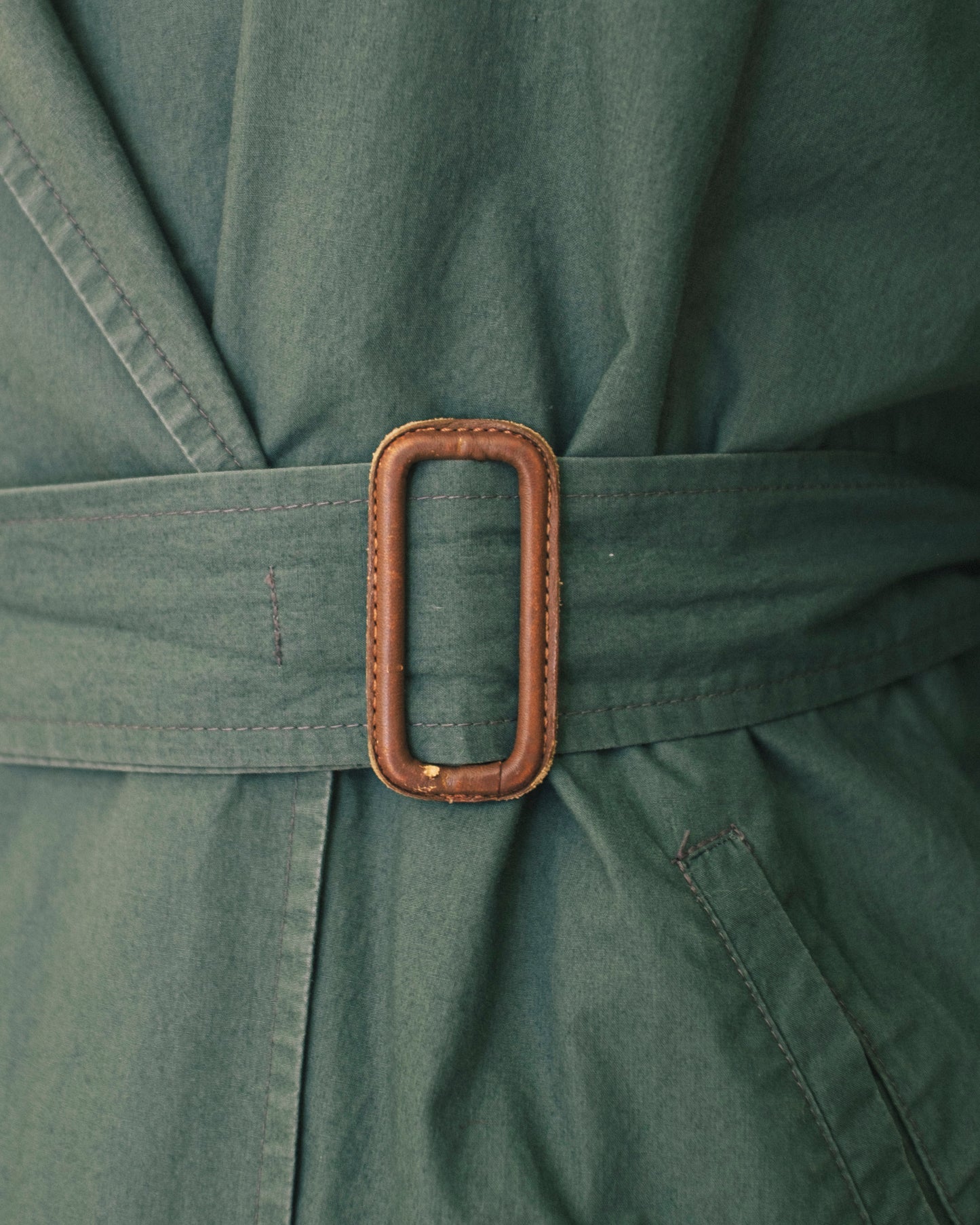 Green Trench Coat