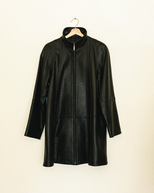 Long Leather Jacket
