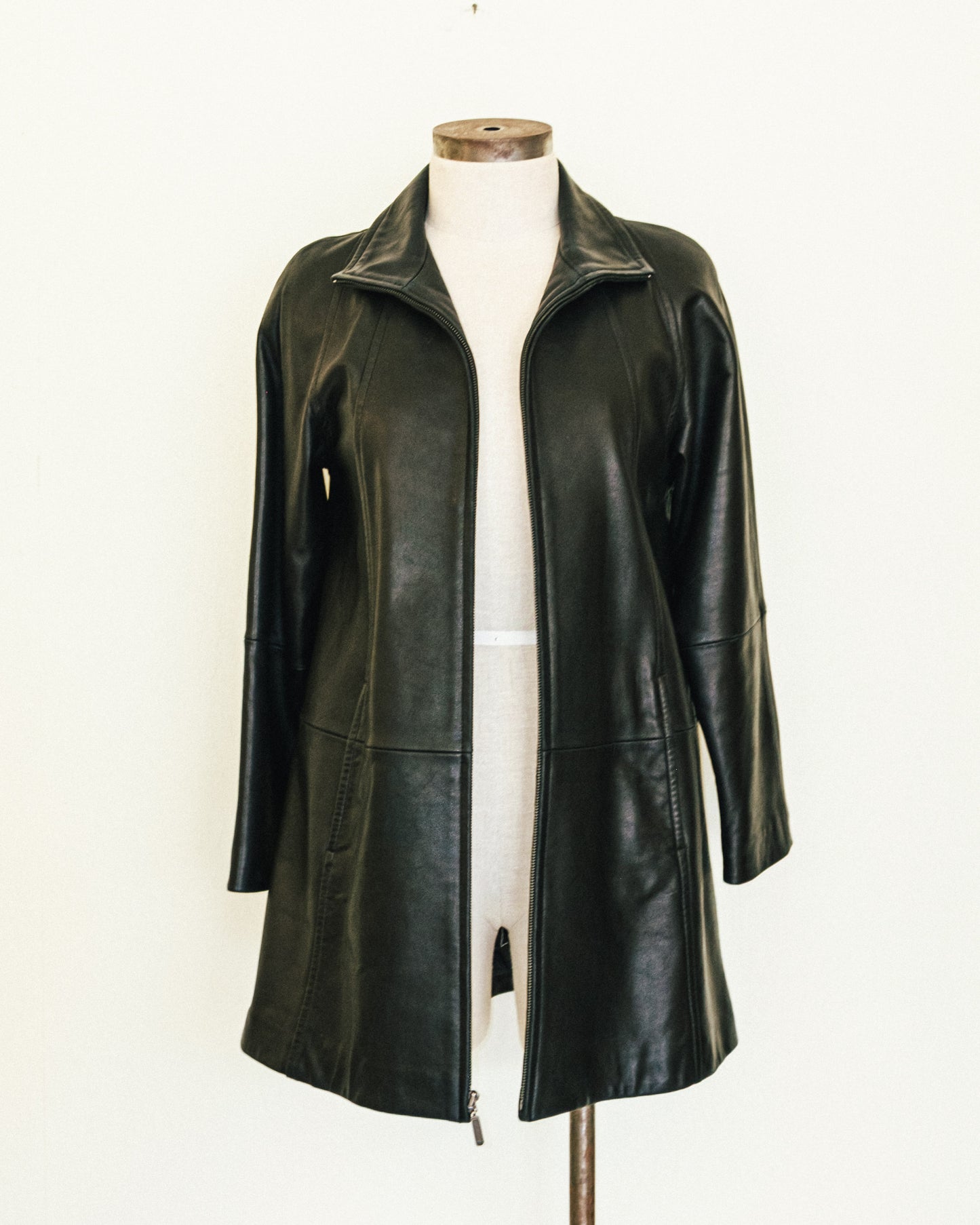 Long Leather Jacket
