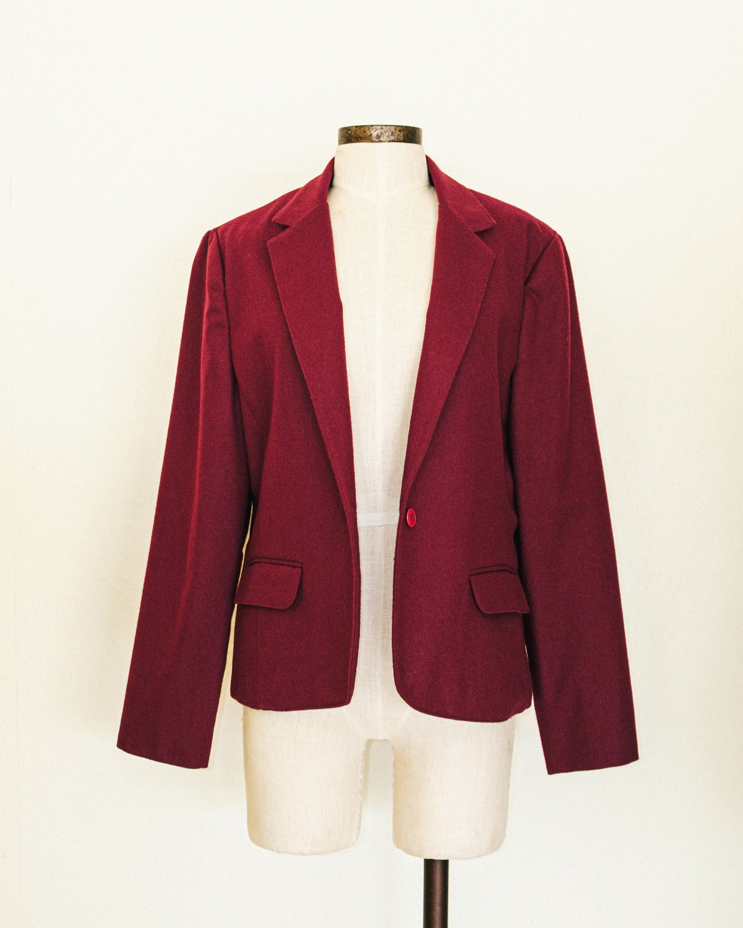 Dark Cherry Blazer