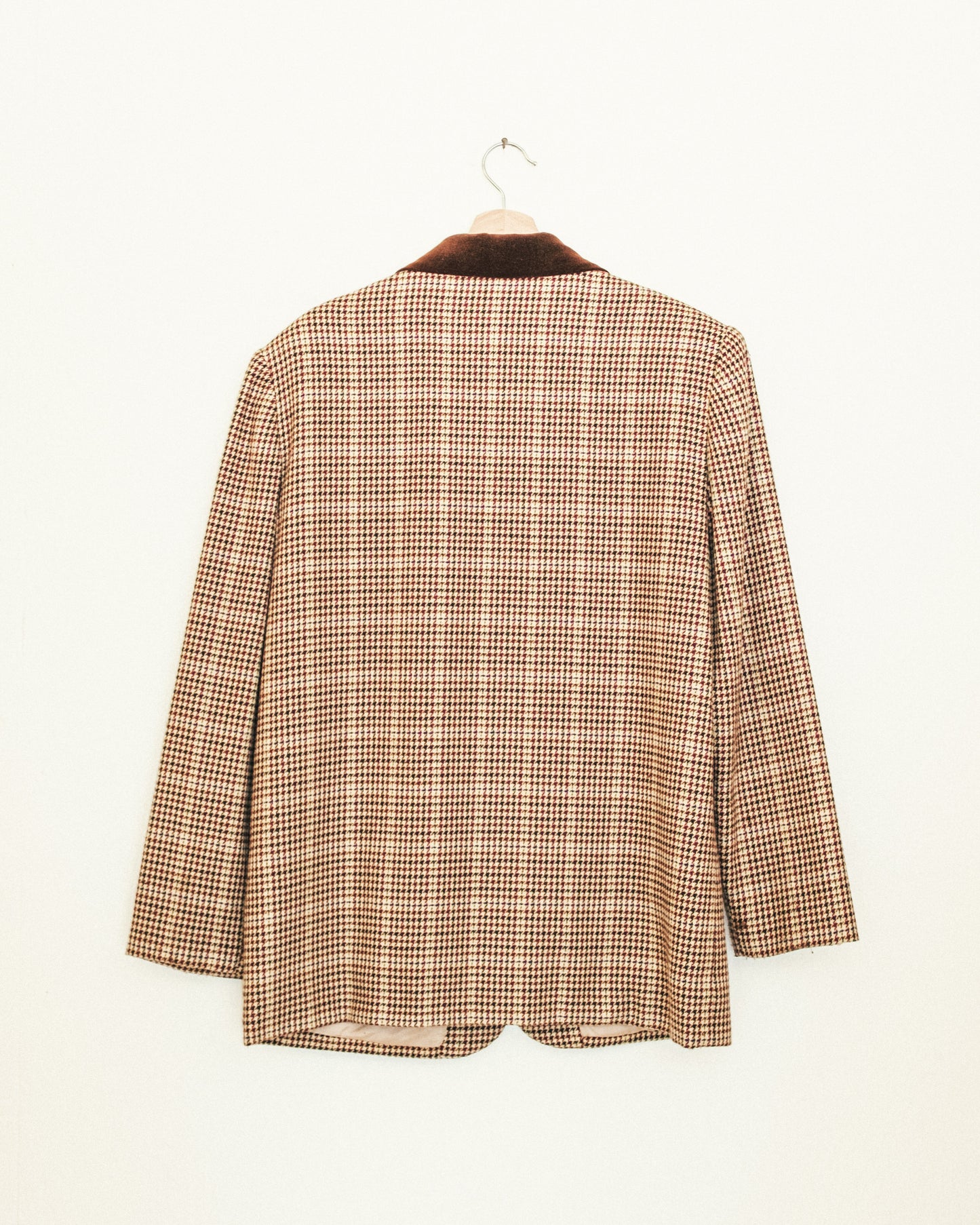 Mixed Houndstooth Blazer