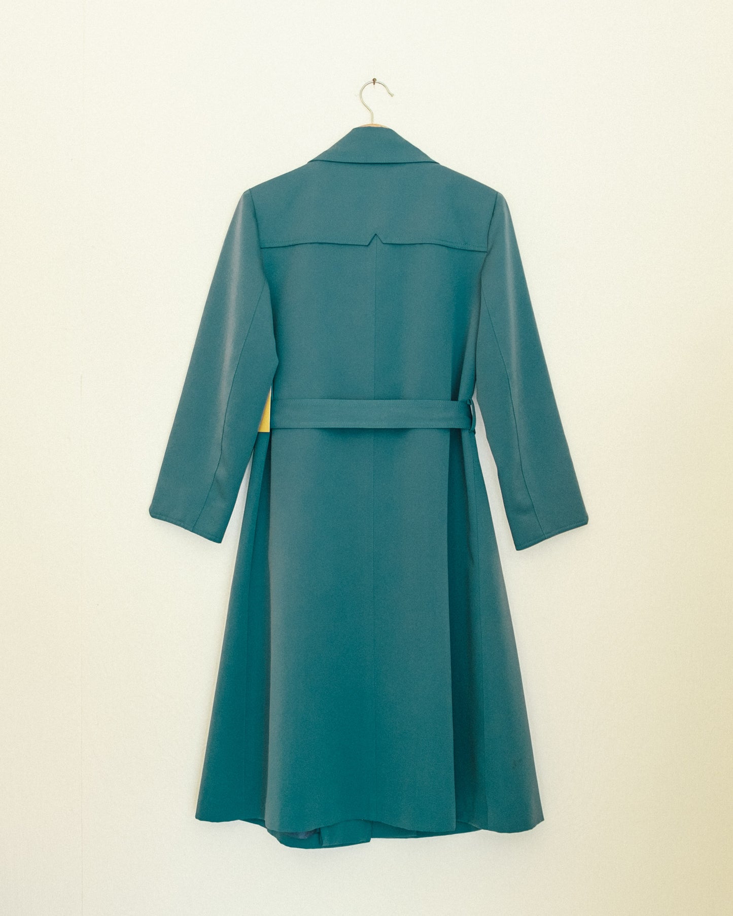 Teal Trench Coat