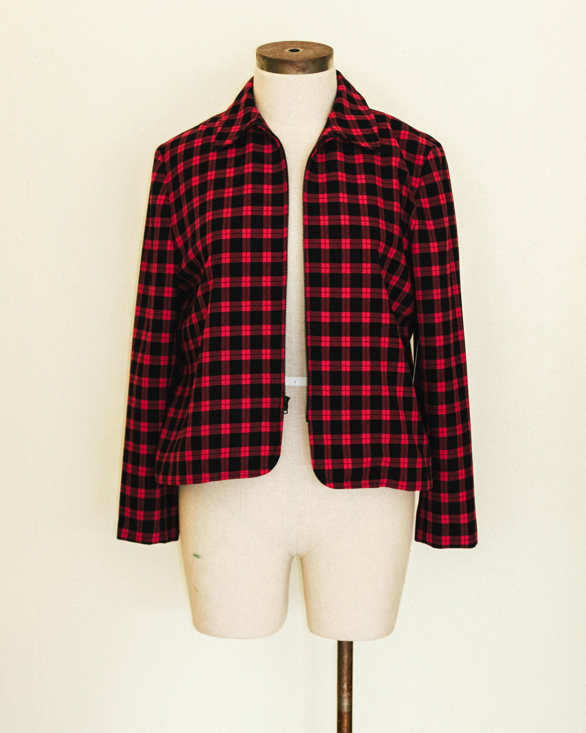 Red Plaid Jacket