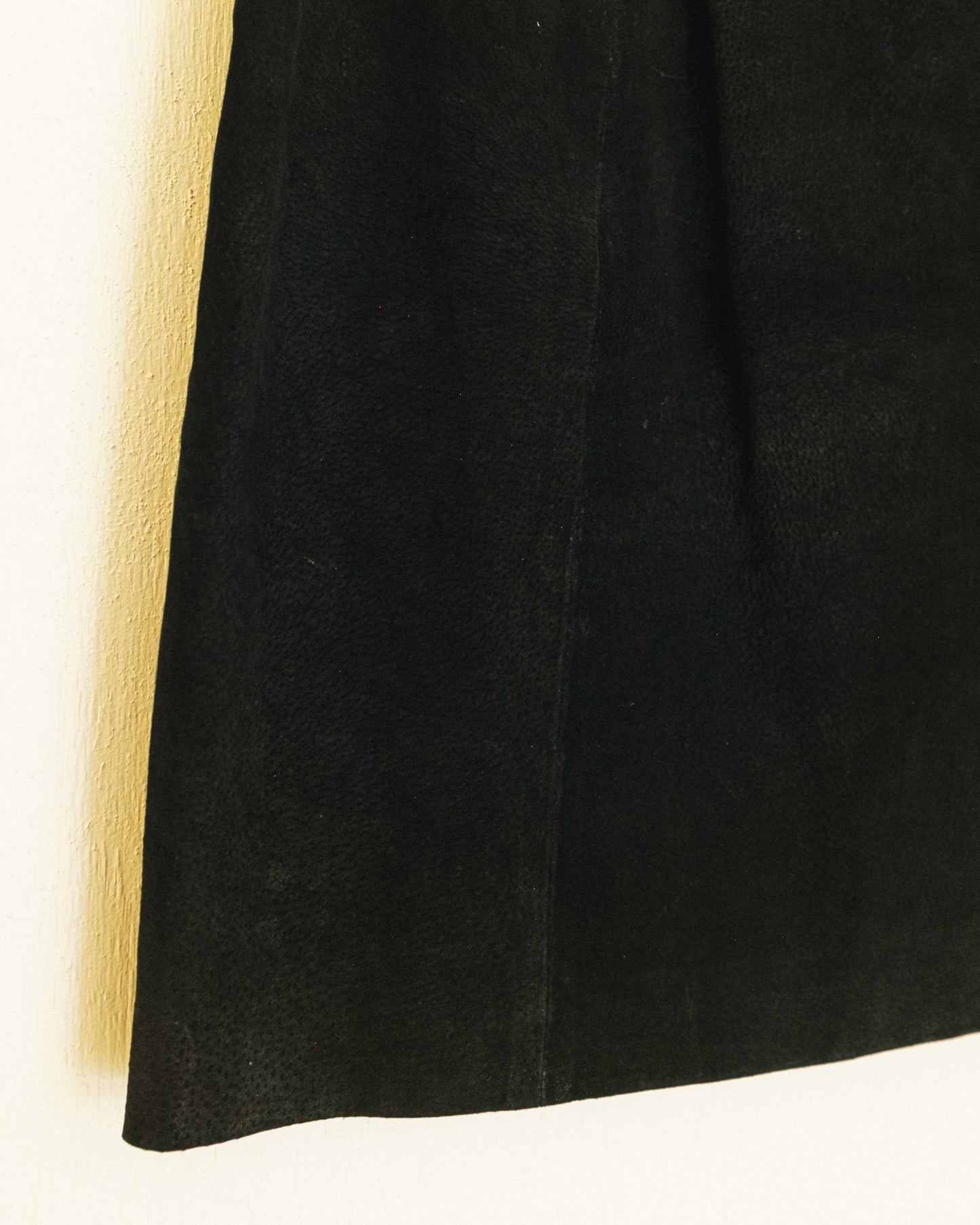 Noir Suede Skirt