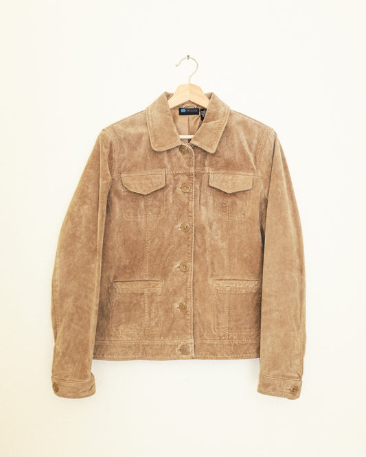 Latte Suede Jacket