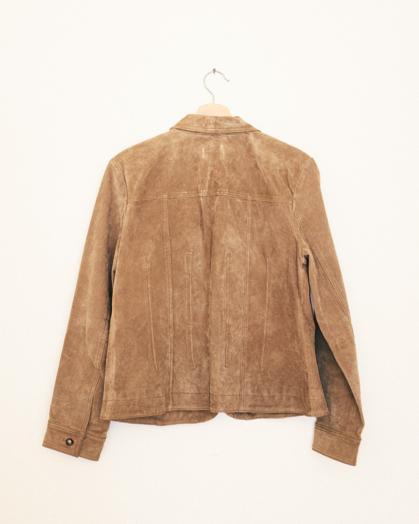Suede Shirt Jacket