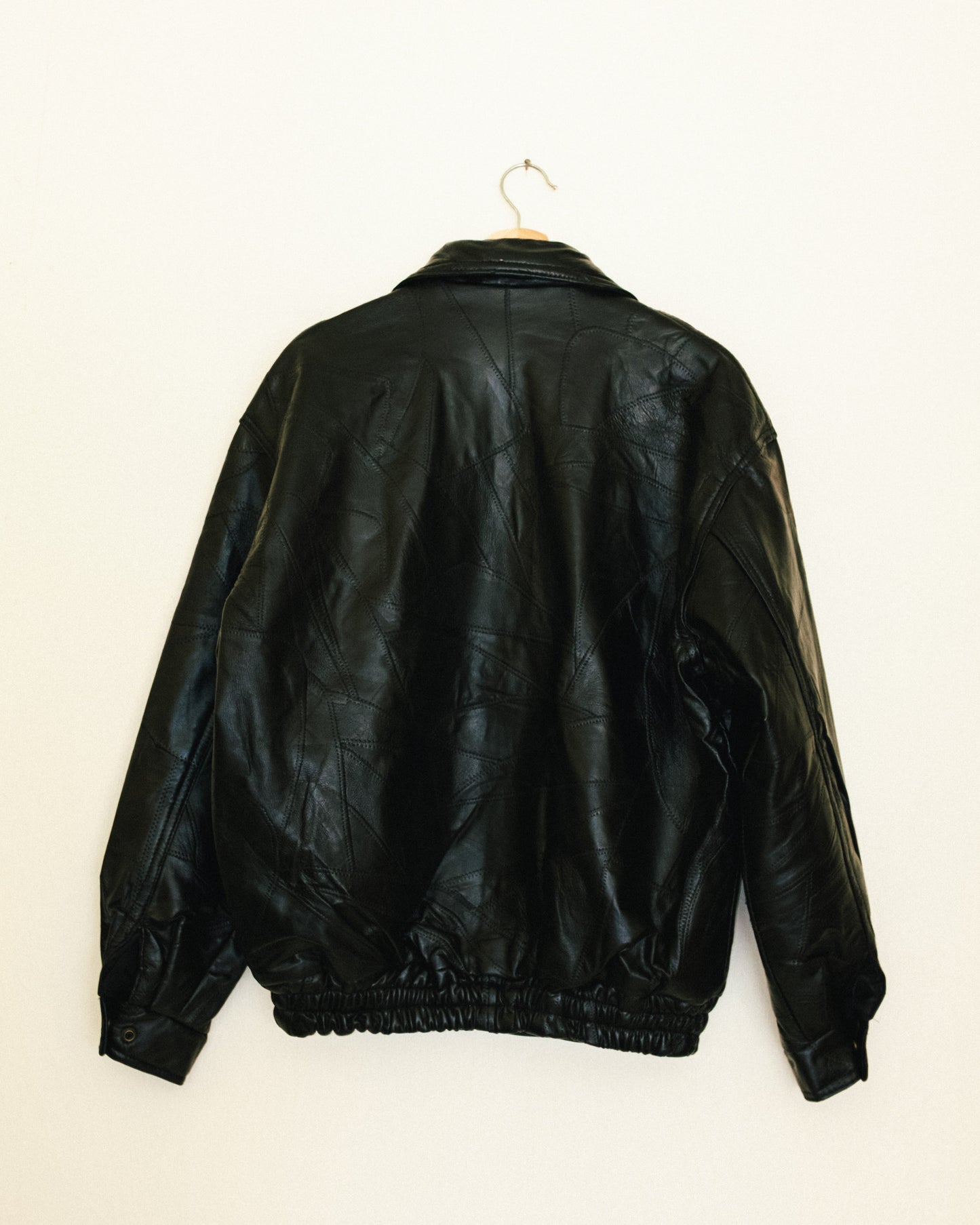 Patchwork Bomber Jacket