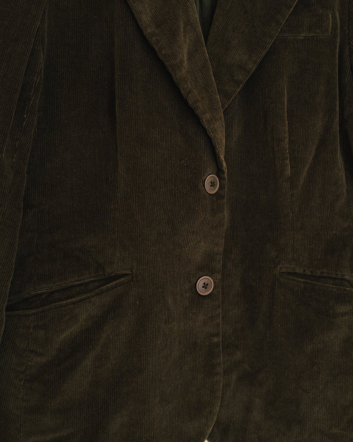 Olive Corduroy Blazer