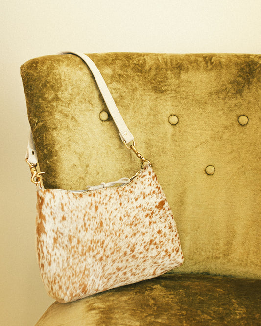 Good Fortune Bag in Chestnut Calf Hair