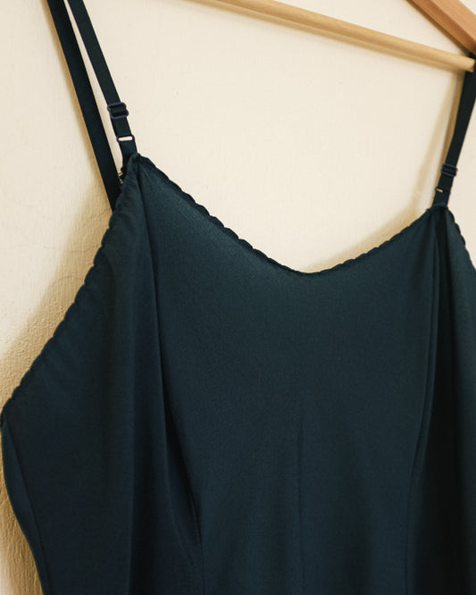 Navy Scallop Slip