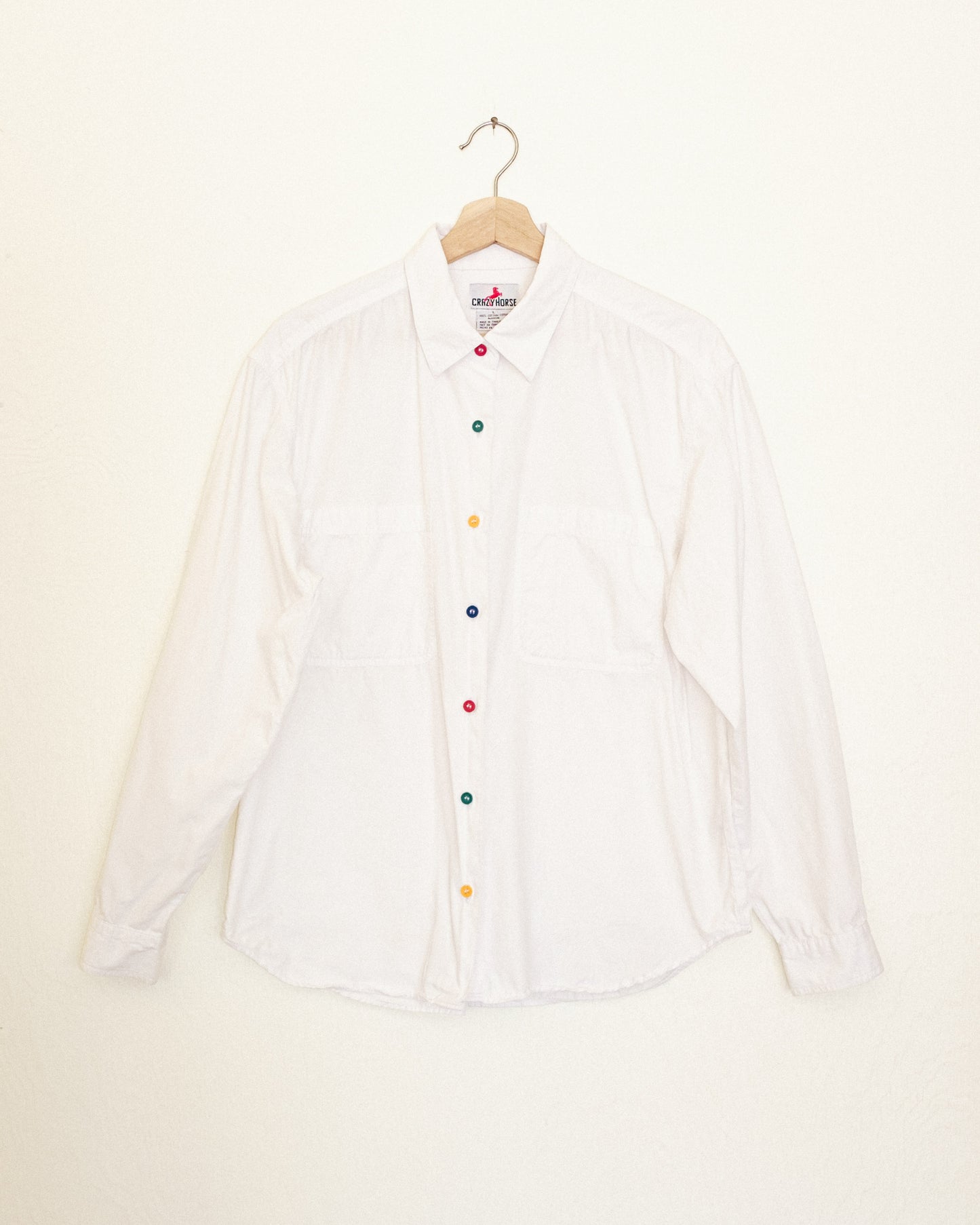 Rainbow Button Shirt