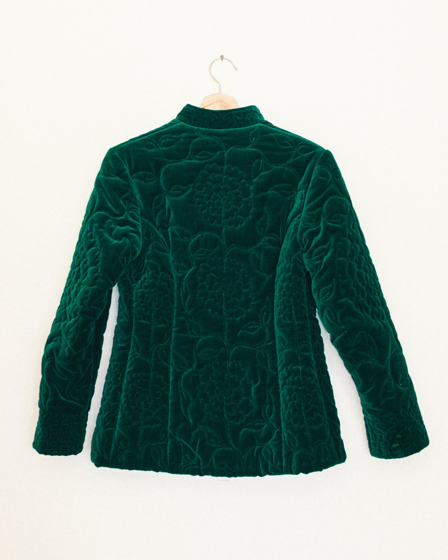 Emerald Velvet Jacket