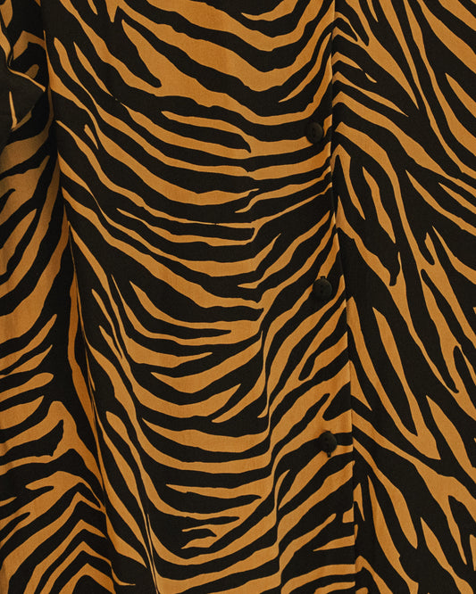 Tiger Silk Blouse