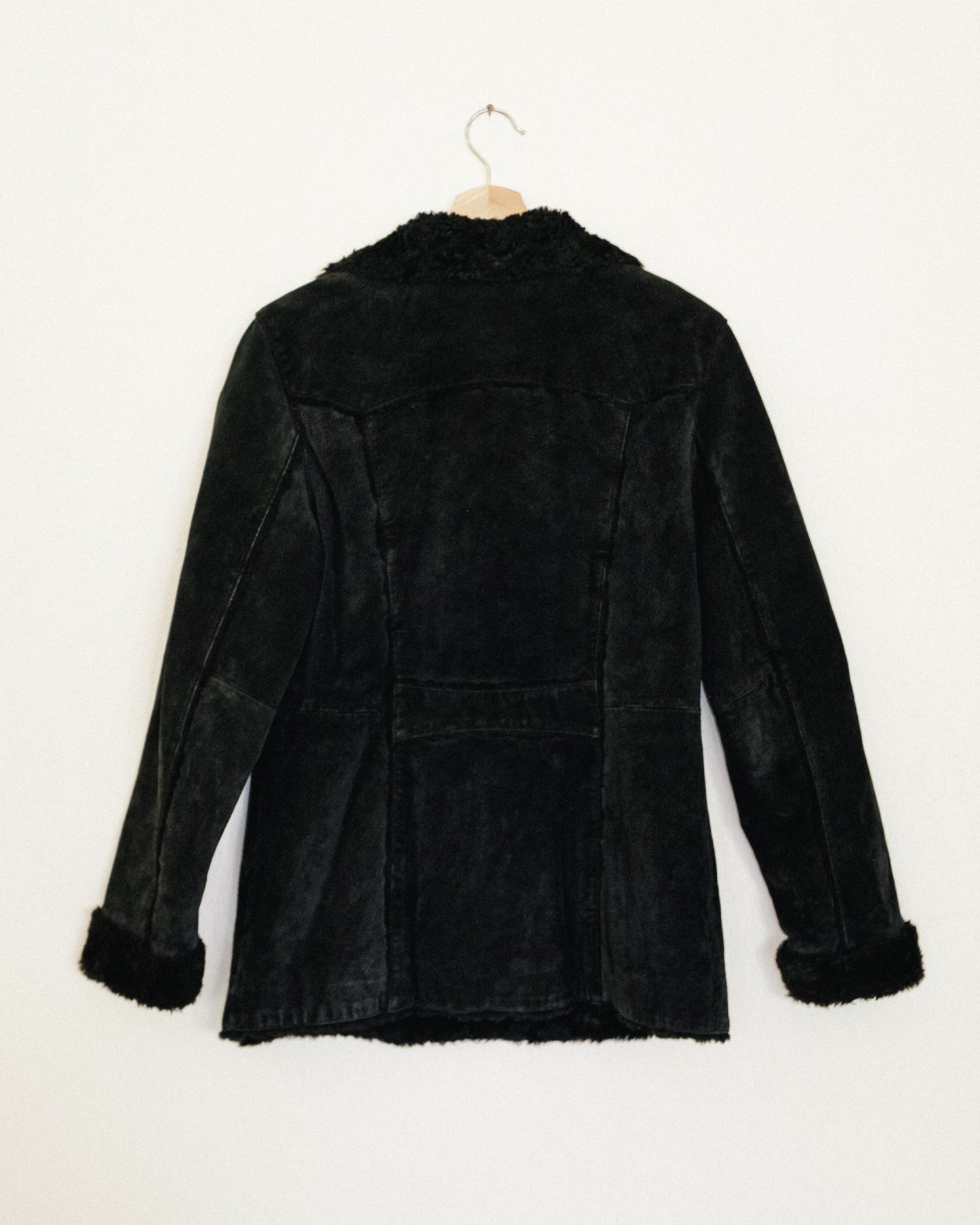 Shearling Suede Jacket