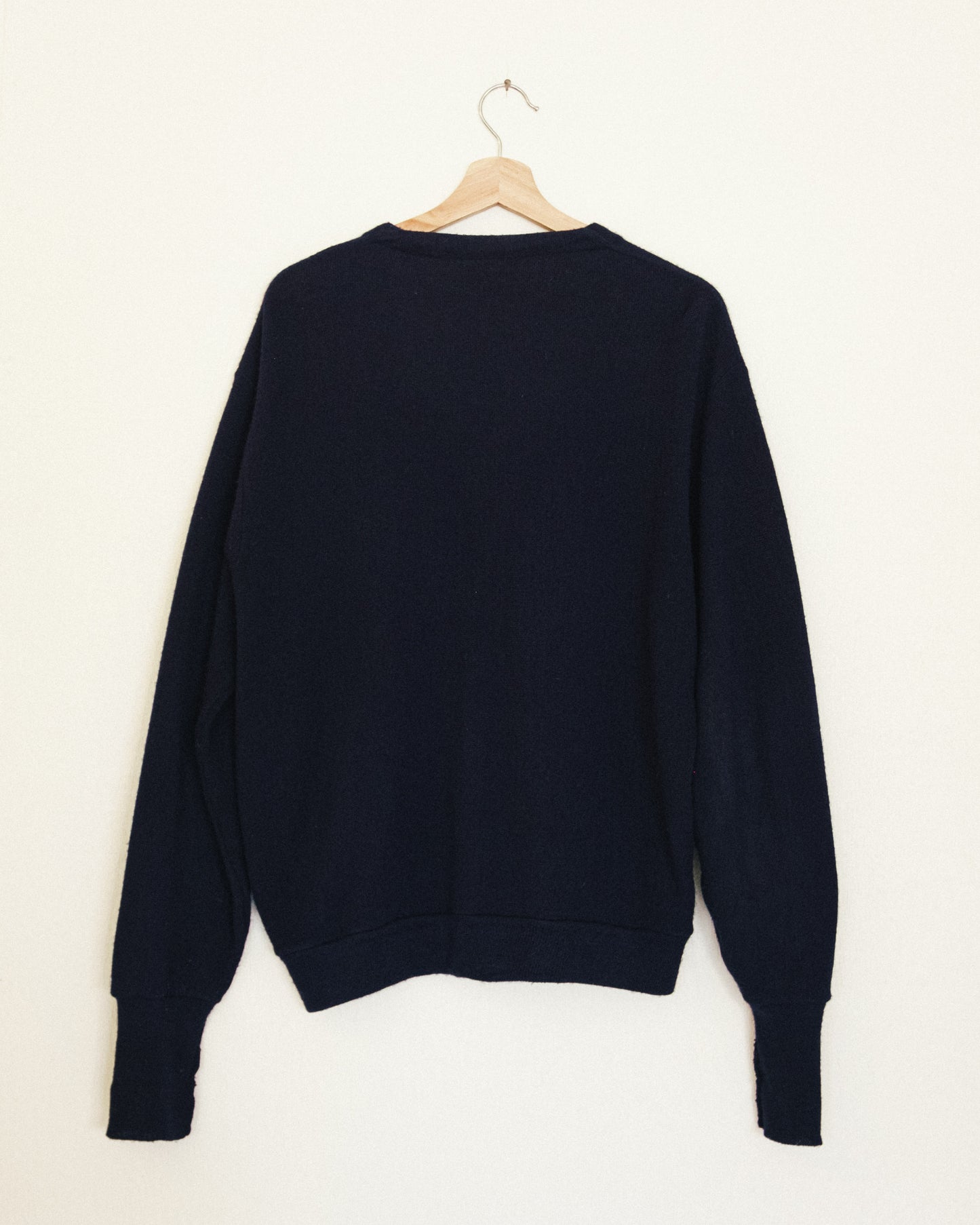 Navy Boyfriend Cardigan
