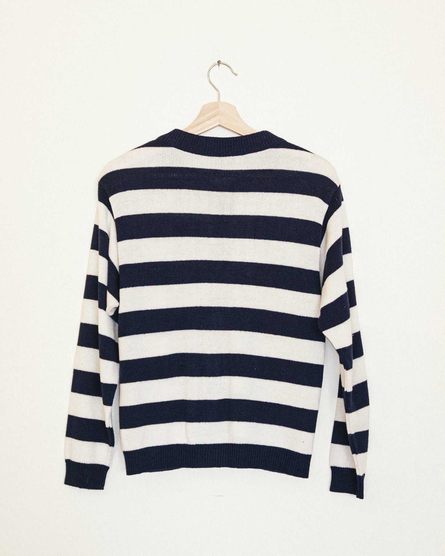 Navy Stripe Cardigan