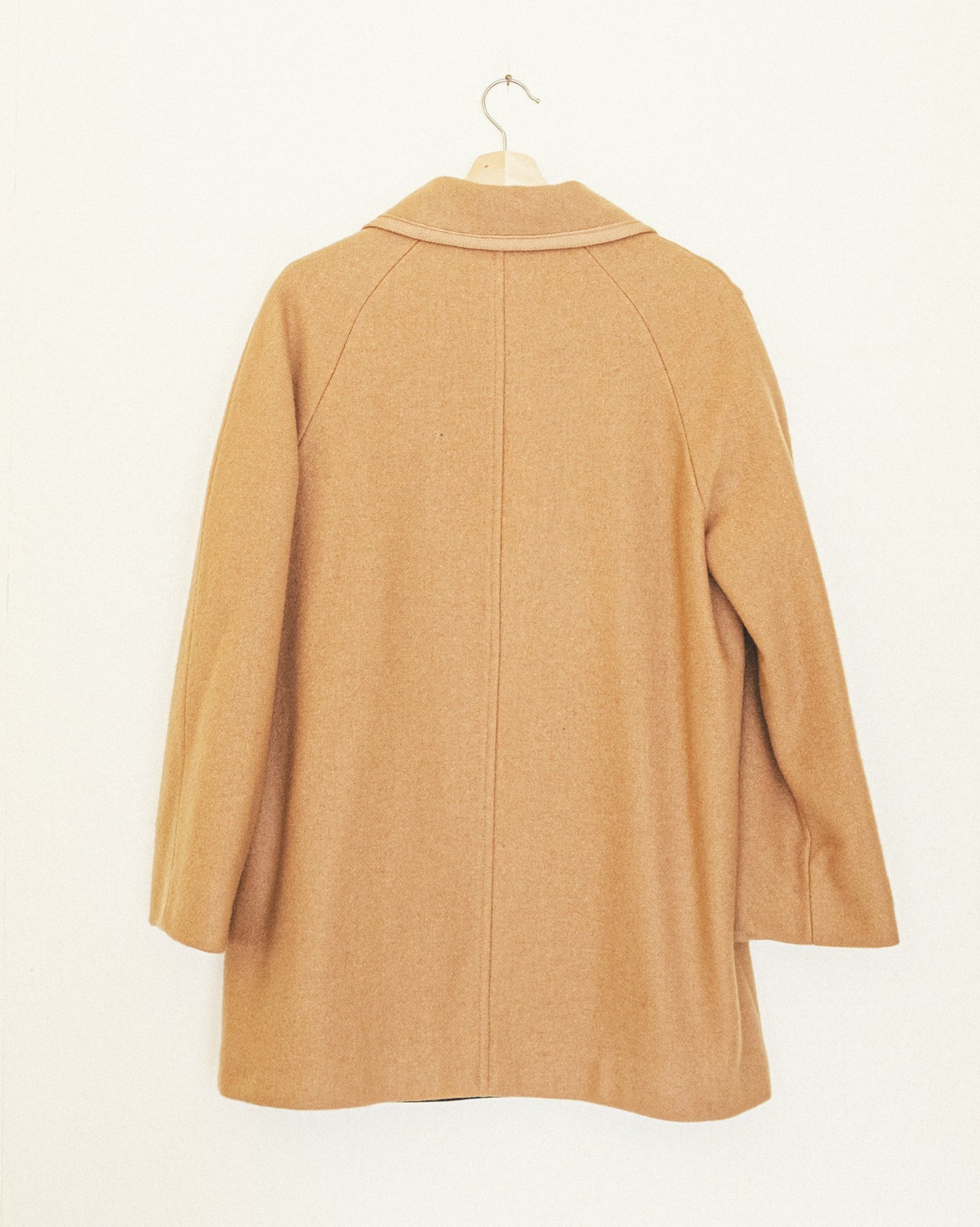 Penguin Camel Wool Coat