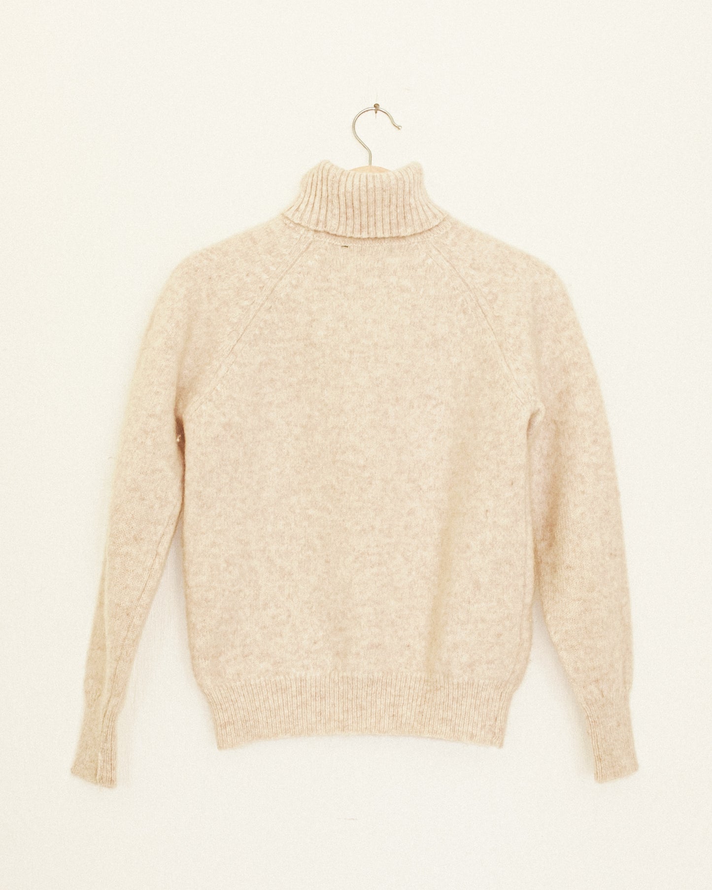 Scottish Wool Sweater - Oatmeal