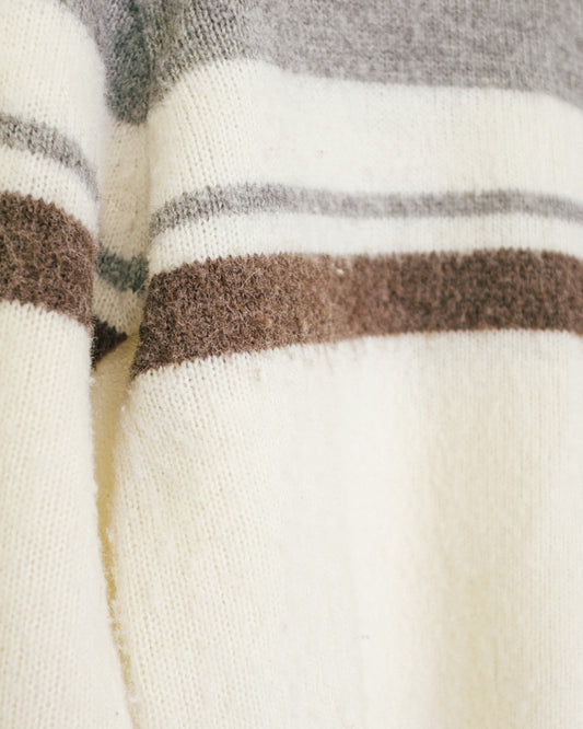 Fuzzy Stripe Sweater