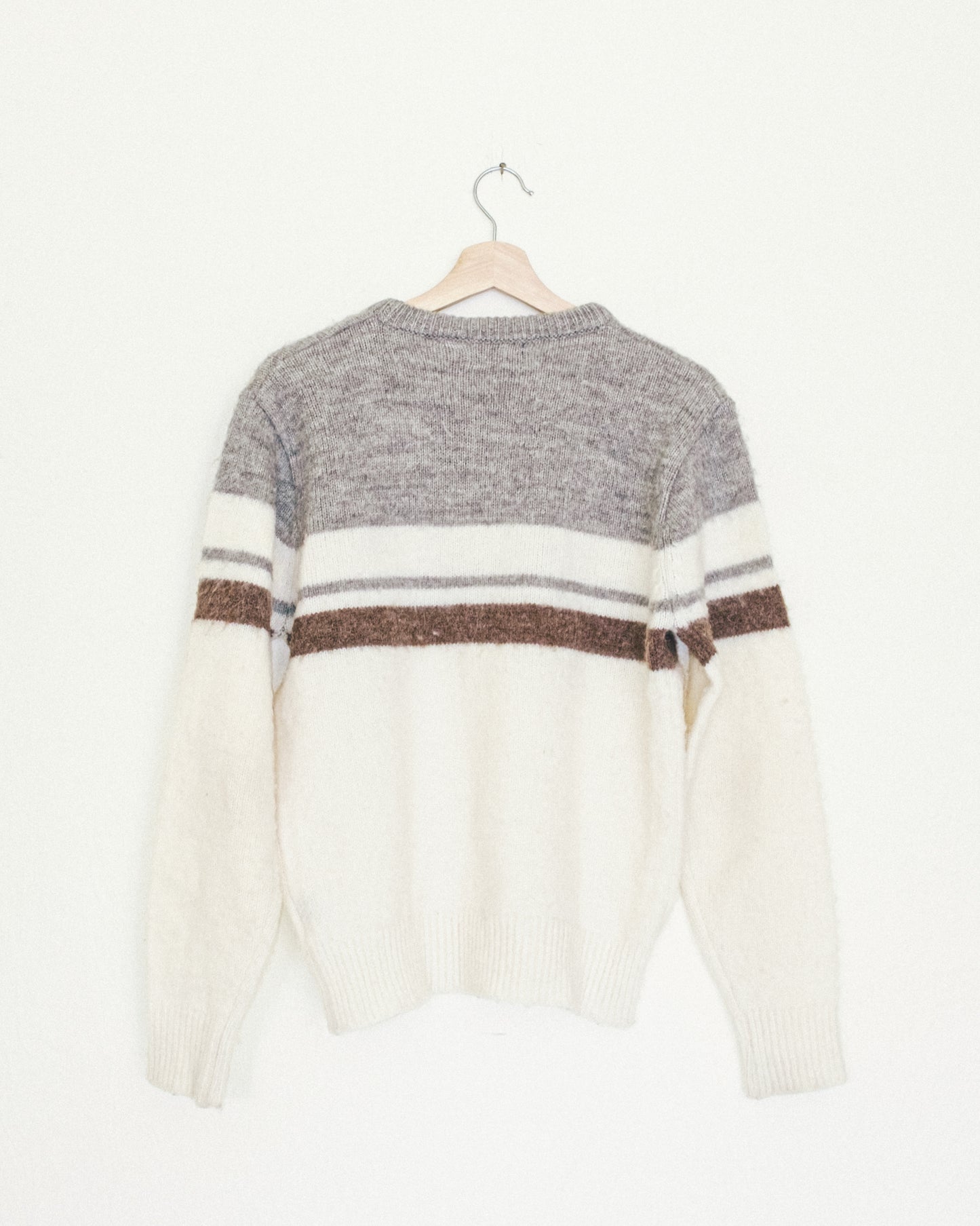 Fuzzy Stripe Sweater