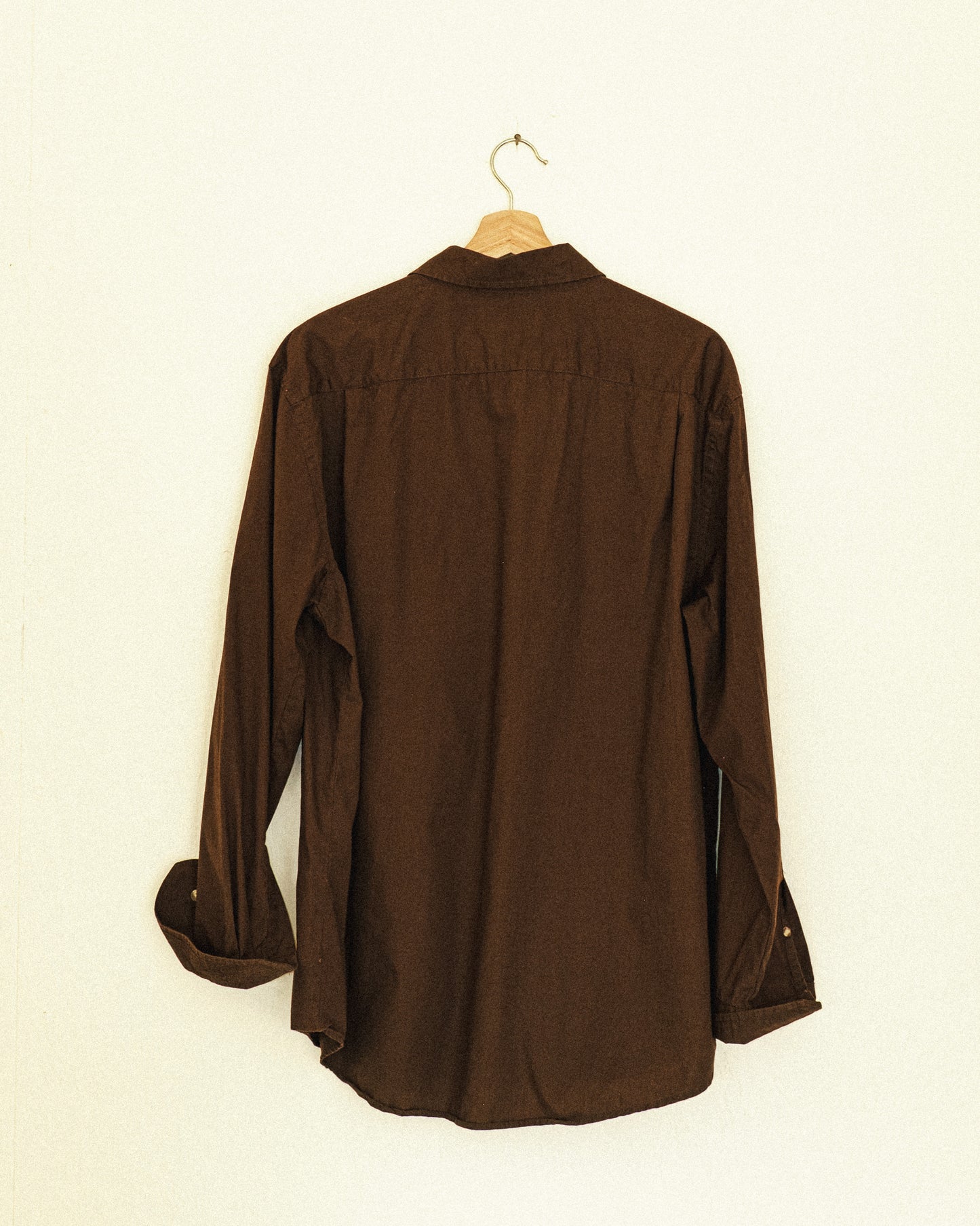 Boyfriend Button Up - Cocoa